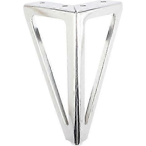 Les pieds de meubles triangulaires en métal peuvent être utilisés dans des projets de bricolage tels que des tables de chevet, des bancs, des bureaux, des tables d'appoint ou des chaises. (1/4)