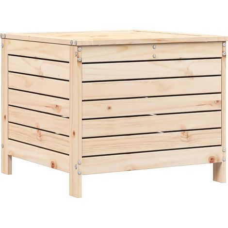 Maison Exclusive - Gartenhocker 62x63,5x53,5 cm Massivholz Kiefer (1/5)