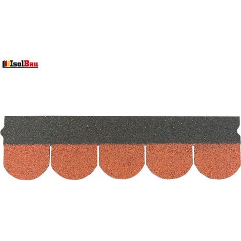 IsolBau Tegola bituminosa color rosso mattone, 1 pz. (1/3)