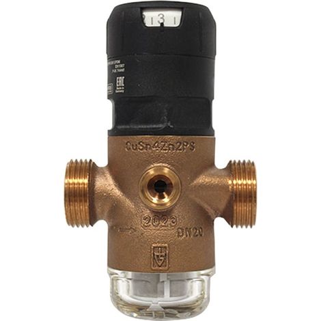 Réducteur de pression 3/4" (20/27) Mâle Mâle corps bronze sans plomb - Thermador (1/4)