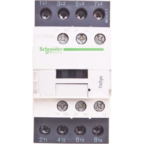 Contacteur TeSys LC1D 4P AC1 440V 20 A bobine 230 V CA - LC1DT20P7