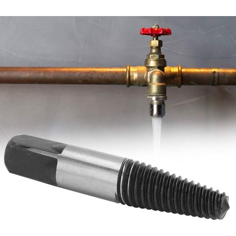 Rohrauszieher für 1/2-Zoll-Wasserleitungen, Wasserhahn, Eckventil, defektes Rohr, Schraubenauszieher-Set, abgebrochenes Gewinde (1/5)