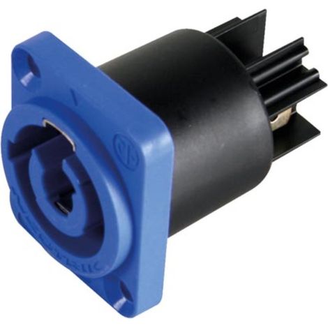 Neutrik - powercon 3 polige montage blau unter spannung stromeingang (1/4)