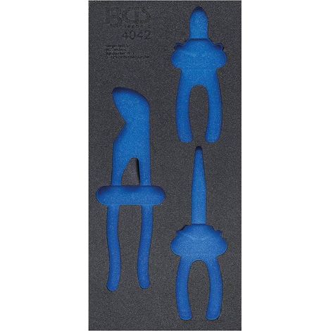 Insert de Servante d Atelier 1/3 Vide - 19,6 x 3,5 x 40,2 cm - Compatible Servante 4042 - Organisation et Rangement - D-Work