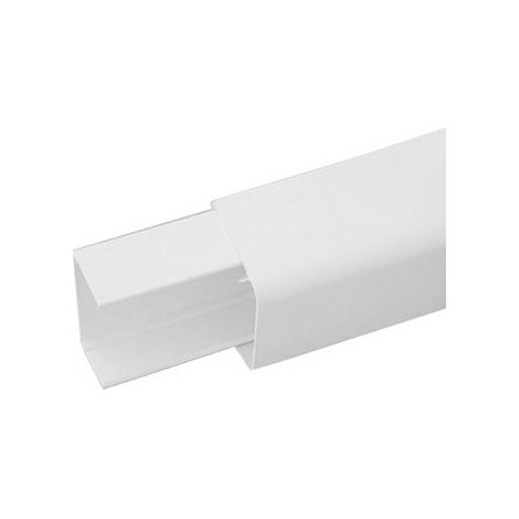 Canalina PVC con Base e Coperchio per Impianti Artip Mm 110 x 75 L 2 m (1/2)