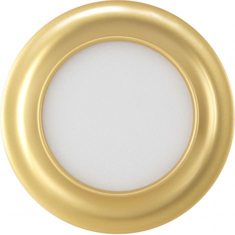 Downlight 9w 3000k trevor gold 720lm 1,5x12x12 cm geschnitten 10,5d (1/2)