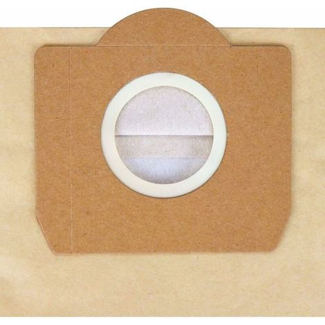 Sacs Aspirateur pour Karcher WD3, WD3P, MV3 - 5 Lots de Sacs Filtrants en Papier de Rechange pour Aspirateur Wet & Dry - Pièces Détachées et Accessoires pour Karcher WD3 Premium.-- (1/5)