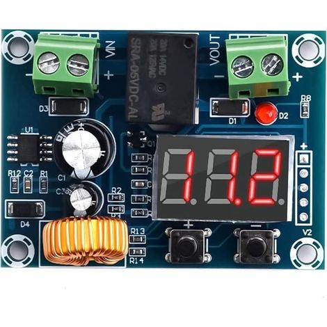Contrôleur de batterie DC12V-36V XH-M609 Sous-tension avec coupure Protection contre la sur-décharge de tension.