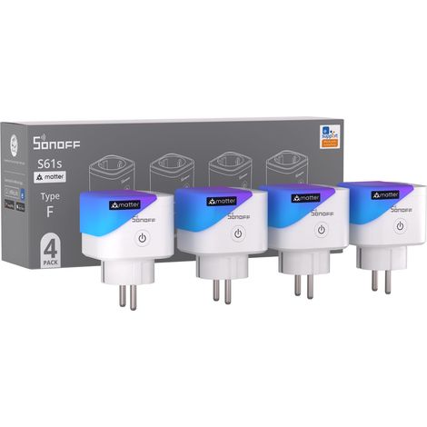 Prise Connectée WiFi 16A/3840W – Contrôle à Distance (1/5)