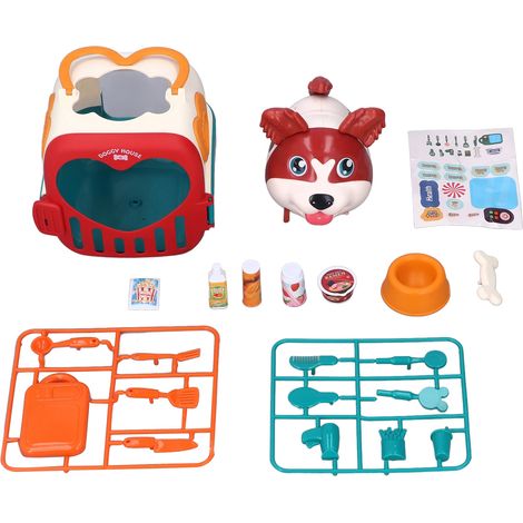 Jouet interactif pour chien pour enfants, avec commande vocale et modèles de nourriture, améliorant la cognition. Jouet électrique pour animaux de compagnie. (1/5)