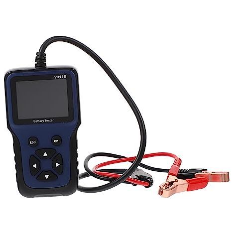 Kompakter Autobatterietester mit Display, Analysator für Kfz-Ladesysteme, robustes Diagnosegerät für - (1/5)