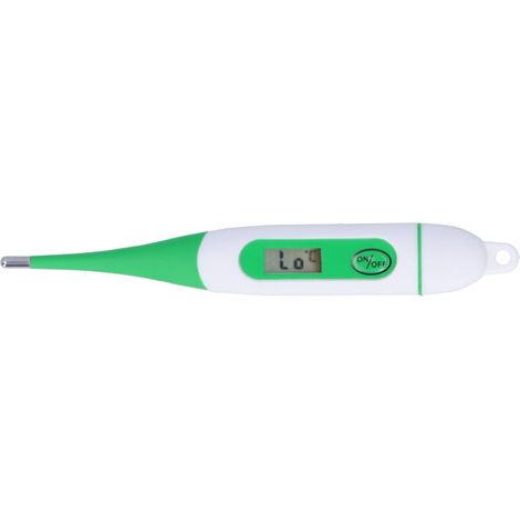 Greensen Thermomètre Numérique pour Animaux, étanche, pour Bétail, Mouton, Cheval, avec écran LCD, Trou de Suspension, Matériau de Haute qualité (1/5)