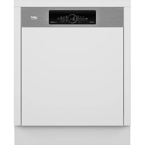 Lave vaisselle 60cm 15 couverts 41db intégrable avec bandeau - Beko - BDSN36540XP (1/3)