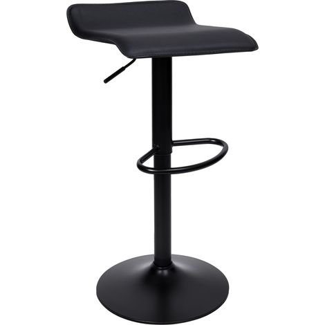 PORTI BLACK Barhocker schwarz
