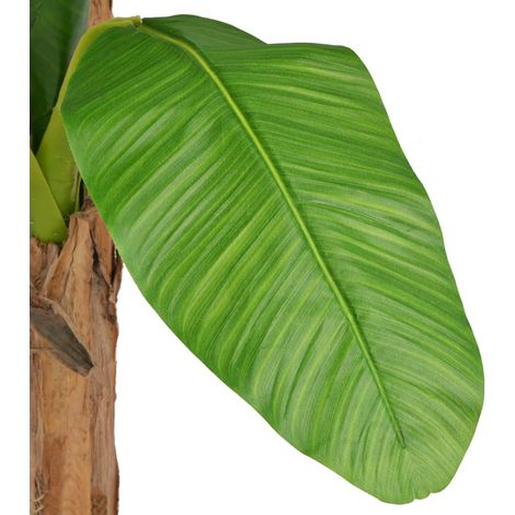Bananier artificiel avec pot 250 cm Vert