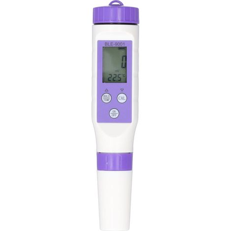 Testeur ORP Bluetooth Intelligent avec Écran LCD Rétroéclairé pour Mesurer le Potentiel d'Oxydoréduction Numérique sans Batterie Incluse-KZQ (1/5)