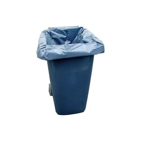 Bolsa para contenedor de baena de 240 litros gris (Por 50)