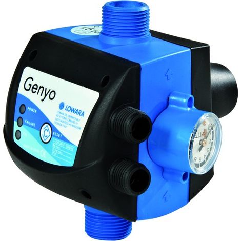Regolatore elettronico di pressione modello genyo  Pressione di avviamento 1,5 bar  Lowara s.r.l.