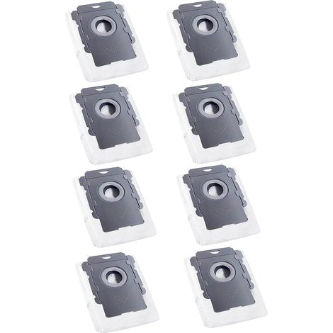 8pcs-Fits Vacuum Cleaner Bag-Robot Vacuum Cleaner-For iRobot Roomba Compatible i3/i4/i6/i7/i8/s9/j7-High Quality (1/5)