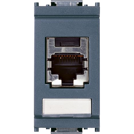 VIMAR - 16364.2 Prise FTP RJ45 Panduit Cat5e, grise