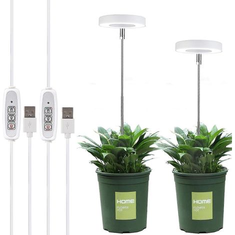 Lampe de croissance LED à spectre complet pour plantes d'intérieur - Idéale pour les plantes grasses et les fleurs-AquaForge (1/5)