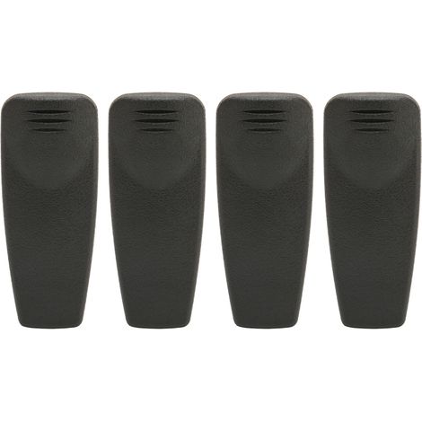 Lot de 4 clips de ceinture de rechange pour talkie-walkie Motorola GP338 HT750 HT1250 XTS2500 CP185 PR860 VL130-AquaForge (1/5)