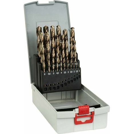 Bosch 2608587018 25 Piece Metal Twist Drill Bit Set - 1mm to 13mm (1/5)