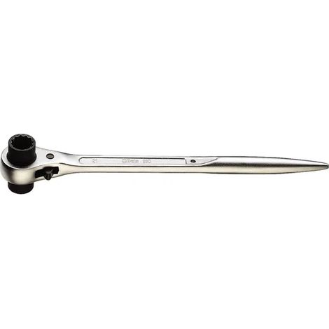 Chiave a cricchetto ponteggi  beta 93c - 19x22
