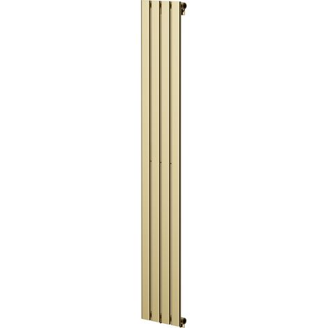 Colore Hudson Brushed Brass 1800mm x 300mm Single Panel Radiator (1/5)