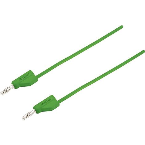 CORDON DE MESURE VOLTCRAFT MSB-300-1.5-GR VERT 1.5 M 1 PC(S) (1/3)
