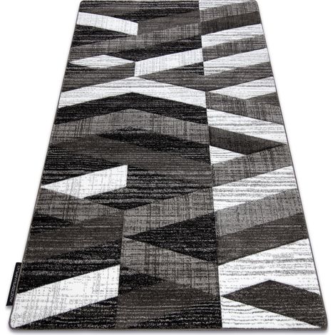 Teppich ALTER Bax Streifen grau grey 80x150 cm