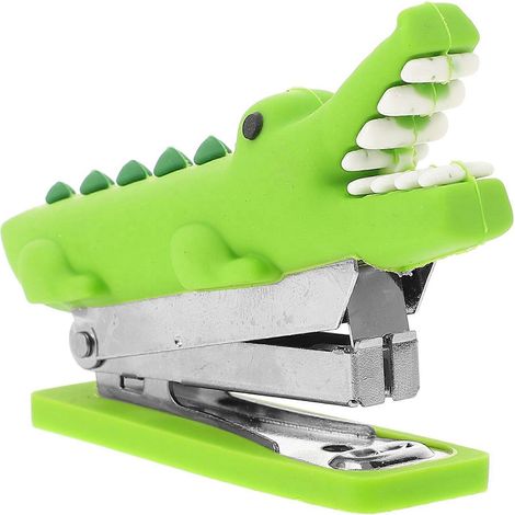 Agrafeuse portable en forme de crocodile (1/4)