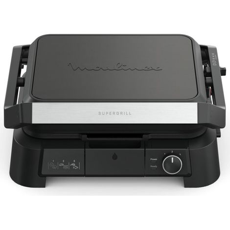 Moulinex GI5108 Sandwichera 3 en 1 Negra Potente