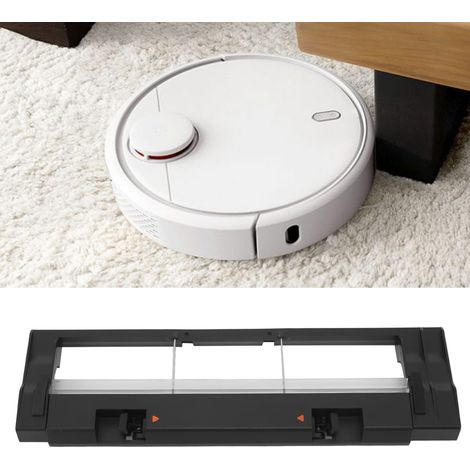 Zubehör kompatibel mit dem XIAOMI mijia 1C/F9/D9/1T Saugroboter: Hauptbürstenabdeckung und Rotationsbürstenabdeckung (schwarz) (1/5)