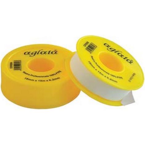 10PZ NASTRO TEFLON MM.19 MT.15 MM.0,2 nastro in resina P.T.F.E spessore mm 0,2 lunghezza m 15 larghezza mm 19 densit g/cmc 0,30 peso nastro g 17,1 temperatura da -190C a +370C pressione massina bar 30