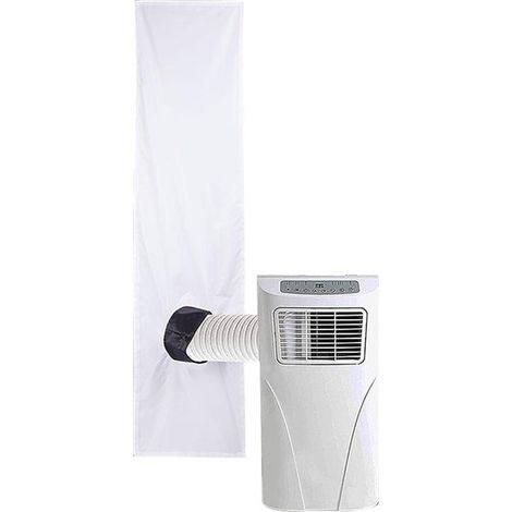 Kit d'étanchéité pour fenêtre de climatisation mobile - 47 x 300 cm - Joint de porte de climatisation mobile pour porte coulissante et porte de balcon (1/5)