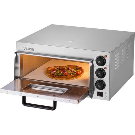 Four à pizza professionnel 40,6 cm, modèle à étage unique, la cuisson des pizzas en intérieur pour les restaurateurs