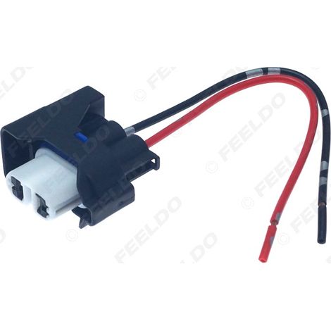 Câble de douille de lampe automobile compatible avec le câble de douille de lampe d'origine Ford H11 et adaptateur de douille de lampe automobile