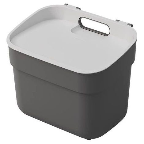 pattumiera keter "ready" grigio scuro 5 litri