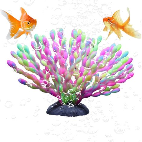Corail pour Aquarium - Paysage Réaliste Et Doux - Statue De Corail (1/5)