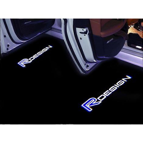 Set mit 2 Autotürleuchten mit RDESIGN-Logo, Begrüßungsleuchten, für Volvo XC90 XC60 XC40 V90 S90 V40 V60 S60 S80 (1/5)