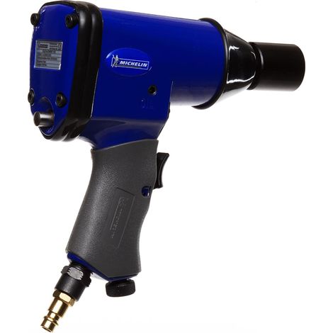 MICHELIN Avvitatore Pneumatico per Compressore, Pistola Pneumatica con 10 Chiavi a Bussola da 1/2", Chiave Pneumatica con 350 Nm di Coppia, Pressione Max 6 Bar