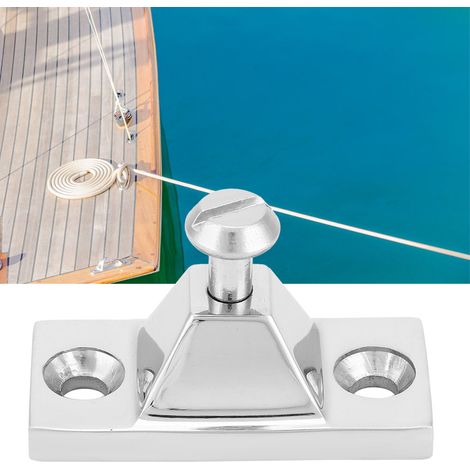 Support de charnière de pont en acier inoxydable, accessoires pour bateaux et yachts, charnière de pont 55 x 20 mm (1/5)