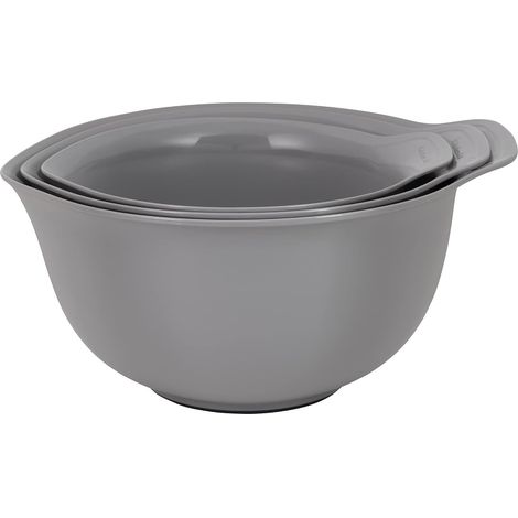 Ensemble de bols à mélanger 3 pièces - Gris anthracite (1/5)
