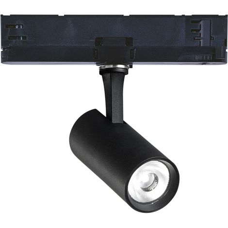 TRACKLIGHTS FOX 08W CRI90 3000K 1 10V BK (1/2)