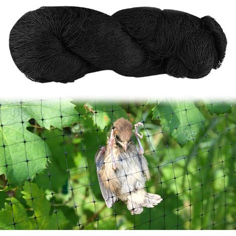 Filet anti-pigeons, 15 x 15 m, volière, protection pour bassin et poulailler, filet polyvalent (1/5)