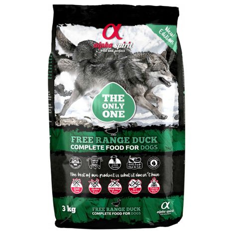 Alpha Spirit l'unico pato che cibo per i cani - 3 kg