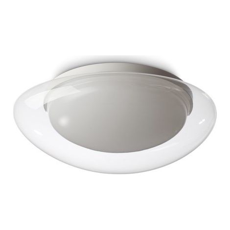 Ideal Lux SQUISH Plafonnier LED 34 cm Transparent 3000K