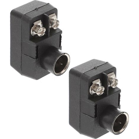 Deux baluns à insertion rapide pour adaptation d'impédance, adaptateurs de signal TV 75-300 ohms (1/4)