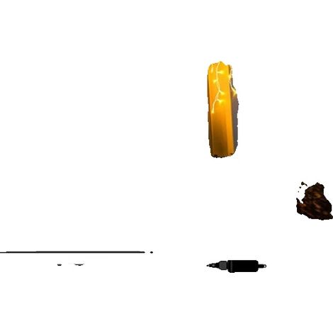 Guirlande lumineuse LED extérieure, 8 modes d'éclairage, design étanche, JAUNE, 2 Paquets, 220V-240V Prise EU (1/2)